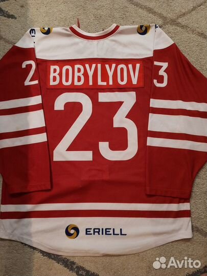 Игровой хоккейный свитер хк Спартак