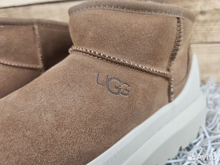 Угги UGG Men Ultra Mini Hybrid Chestnut оригинал