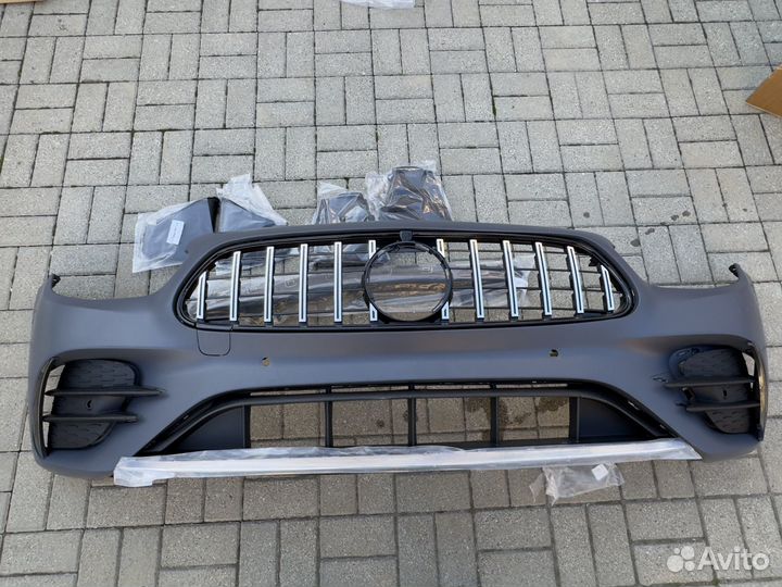 Бампер w213 рестайлинг 5.3 amg