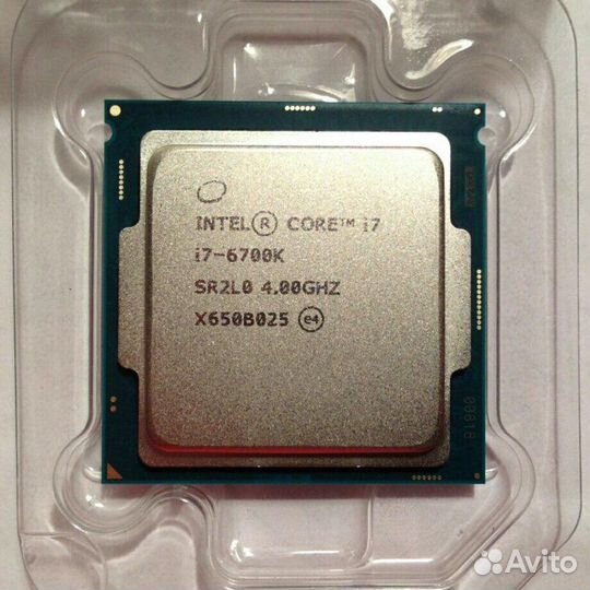 Процессор intel core i7 6700k