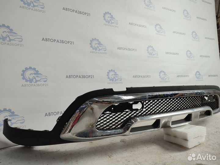 Спойлер бампера Mercedes GLC 253 15-19