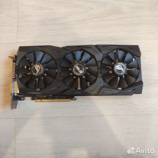 Видеокарта gtx 1060 6gb asus strix