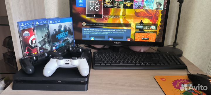 Sony playstation 4 PS4 slim 1tb