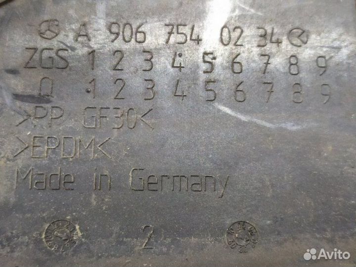 Лючок топливного бака Mercedes Sprinter W906 2.1D