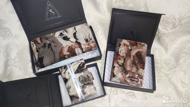 Новый комплект кошелек визитница обложка для пасп