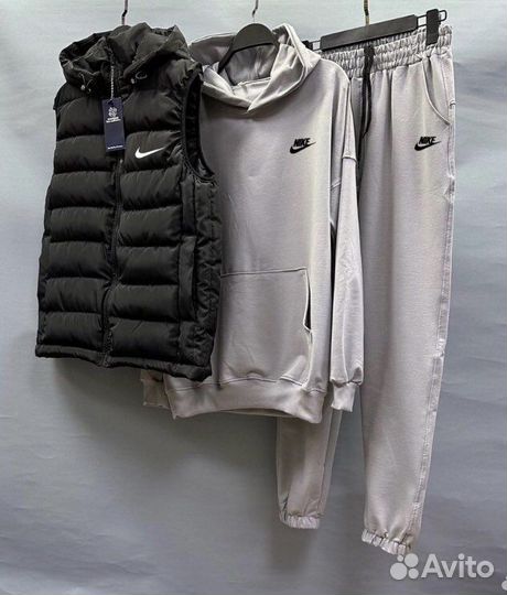 Спортивный костюм nike с жилеткой