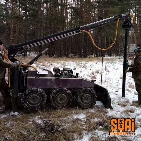 Винтовые сваи под ключ установка