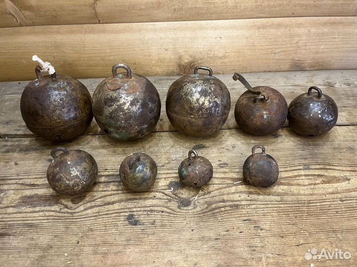 Бубенцы Ботало Круглые металлические