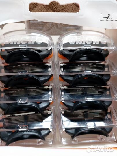 Оригинал Gillette fusion 5 Кассеты 8шт Оригинал