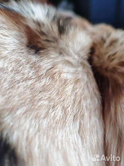 Покрывало из меха волка Tannerie de Callac 210x230