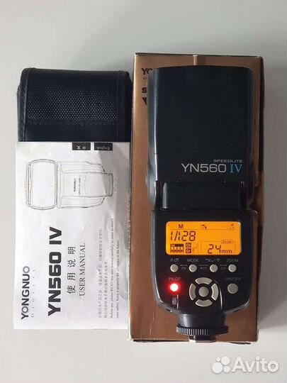 Вспышка накамерная yn 560 iv
