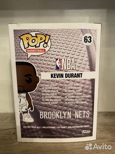 Funko pop Kevin Durant 63