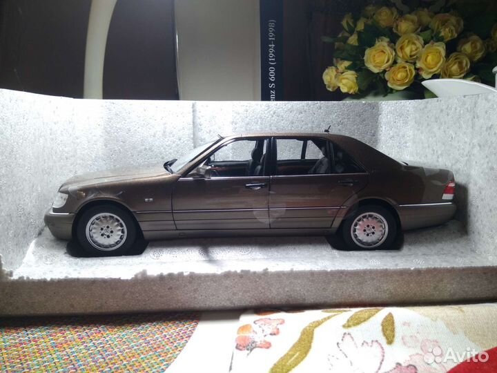 Модель Mercedes Benz 600 S- class W 140