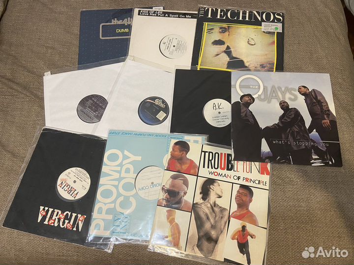 Виниловые пластинки разные