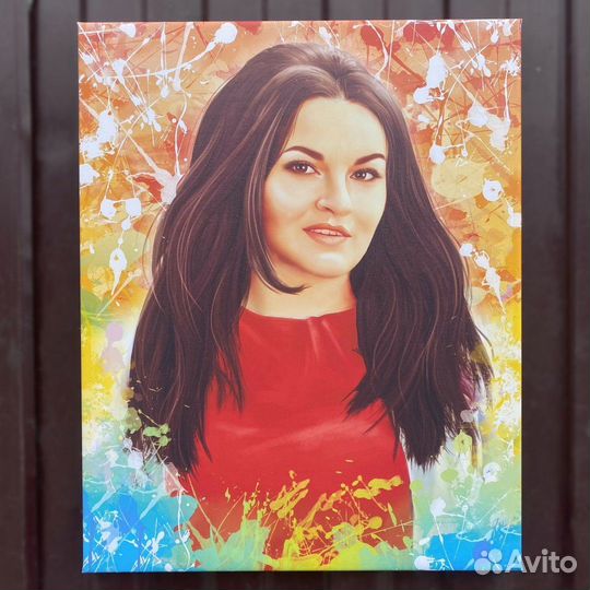 Печать фото, фотографий на холсте