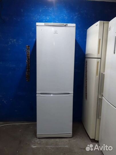 Холодильник двухкамерный бу Indesit высокий гарант
