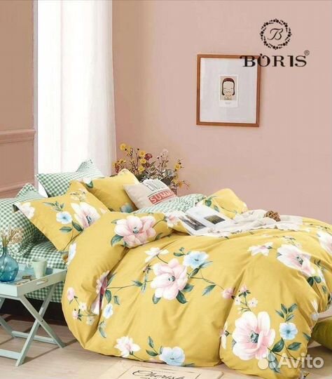 Постельное бельё, сатин (хлопок)