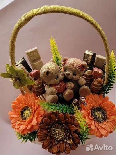 Яркая композиция из мыльной основы