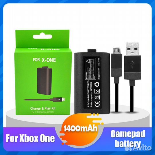 XBox One аккум. + кабель зарядки контроллера,новый