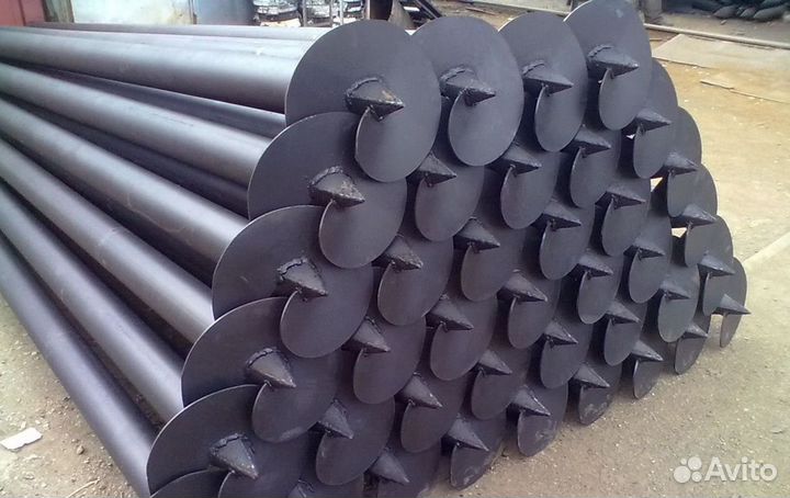 Фундамент винтовые сваи