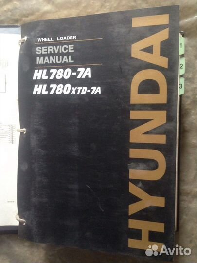 Инструкция по ремонту Hyundai HL780-7A