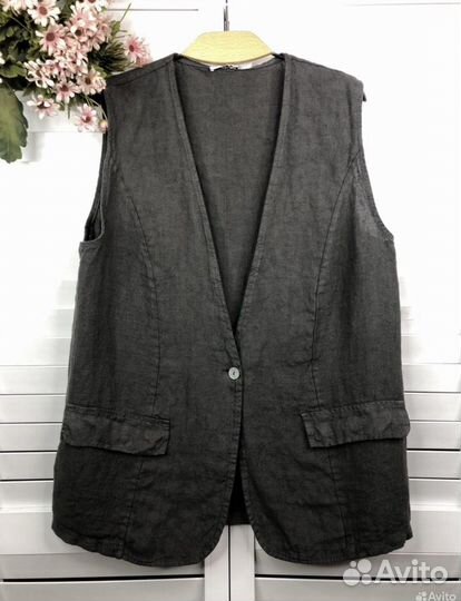 Жилет женский,лен