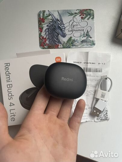 Наушники xiaomi redmi buds 4 lite