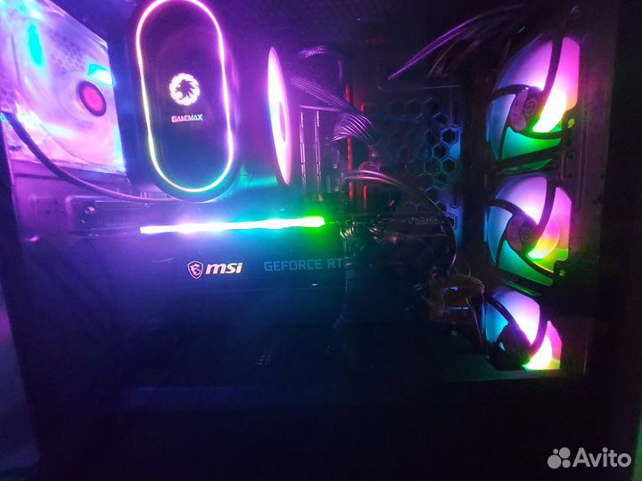 GeForce RTX 3070 Gaming X trio 8GB на пломбе