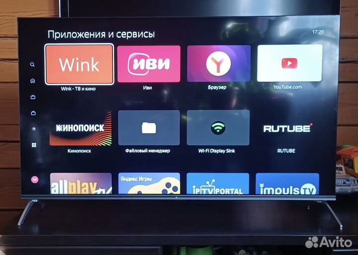 4к телевизор Dexp 43