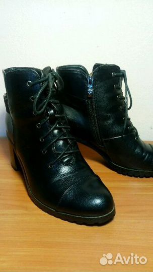 П/сапоги натуральная кожа 39размер