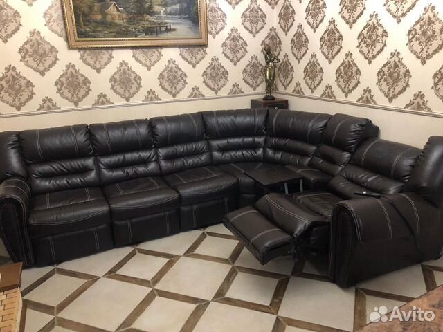 Угловой диван с электричкским креслом и баром купить в Кисловодске ...