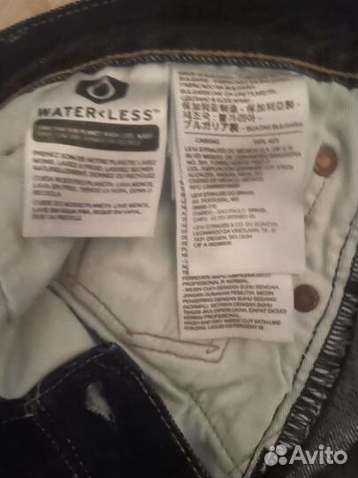 Джинсы levis 501