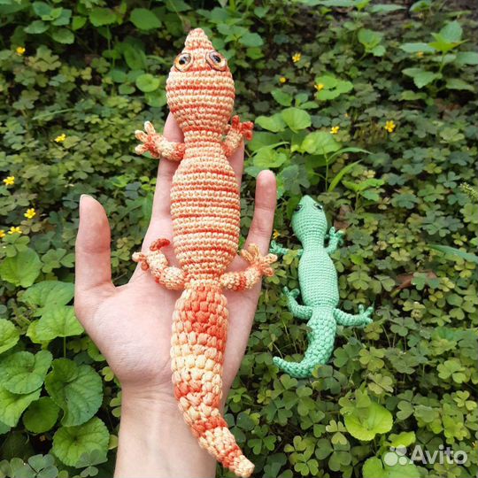 Гекконы новые, ручная работа