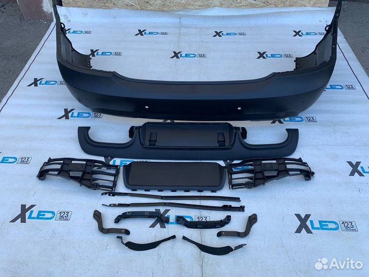 Задний бампер Mercedes W221 AMG S65 рестайлинг