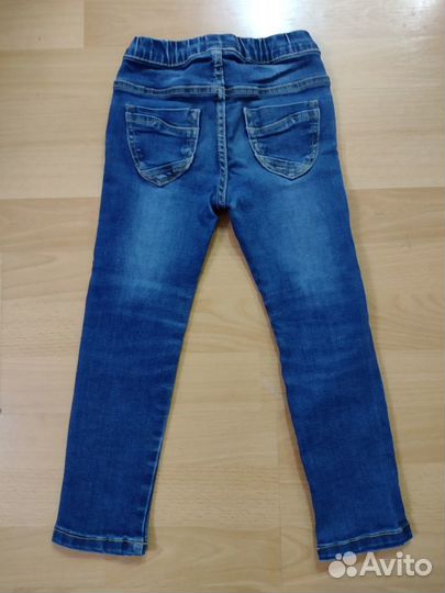 Джинсы для девочки 104