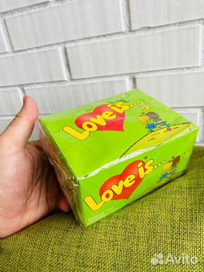 Love is яблоко лимон (блок 100 шт.)