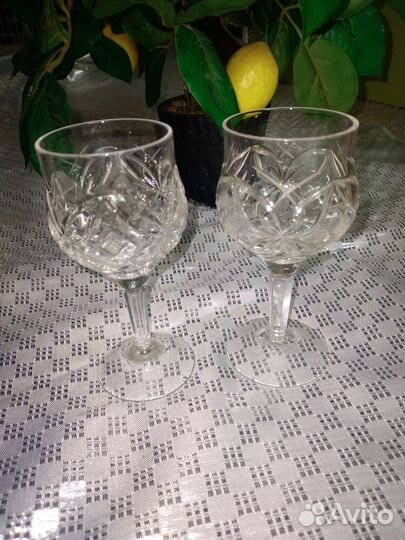 Хрустальные фужеры