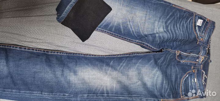 Джинсовые брюки мужские