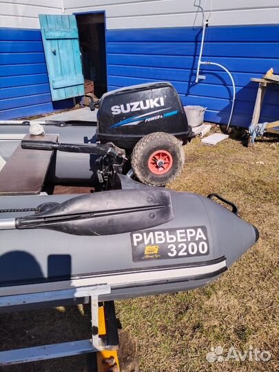 Ревьера 3200 с Suzuki 9.9