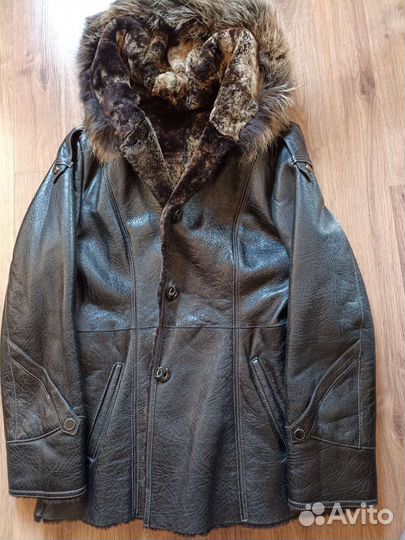 Дубленка натуральная женская 44 46