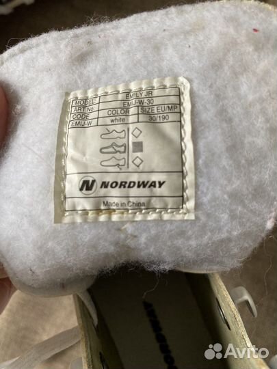 Коньки фигурные Nordway Emily