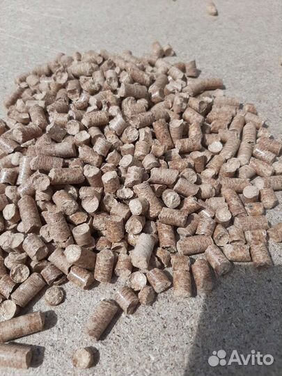 Пеллеты топливные древесные, 8мм