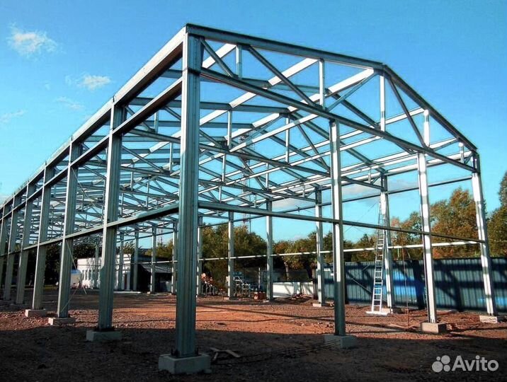 Быстровозводимые склады, ангары из сэндвич панелей