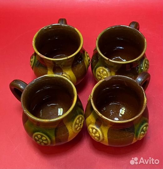 Кружки керамические / 4 шт