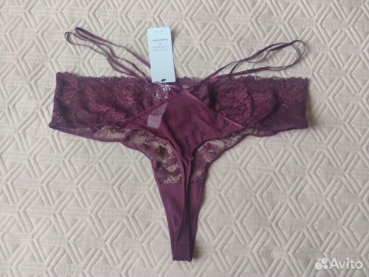 Новые женские стринги 3XL/62-64 Hunkemöller винный