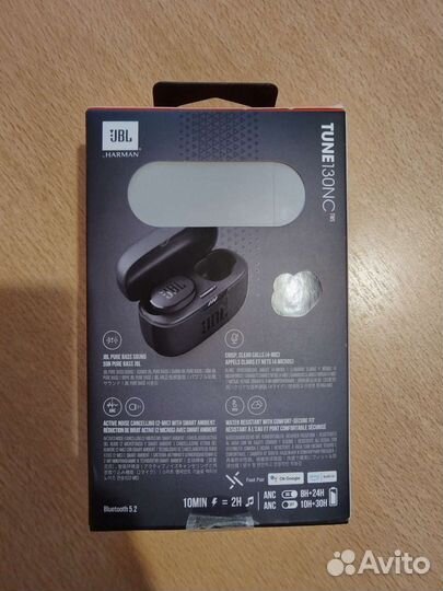 Беспроводные наушники JBL tune 130 nc TWS