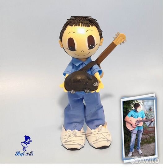 Интерьерная кукла по фото заказчика