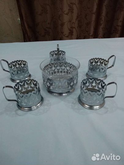 Мельхиоровый набор 