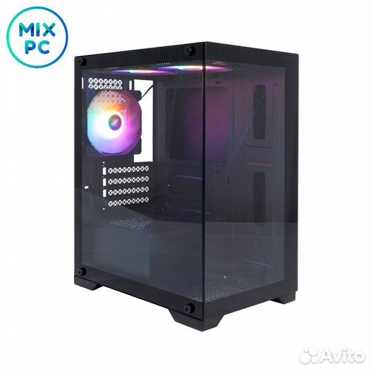 Корпус 1STPlayer miku Mi2 Black Mi2-BK-3F1