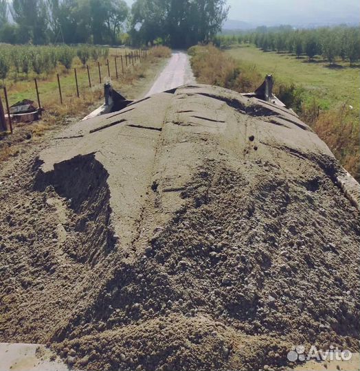 Песок карьерный доставка